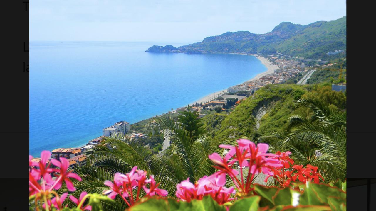 Bed and Breakfast La Nave Sul Mare Di Taormina Летоянні Екстер'єр фото